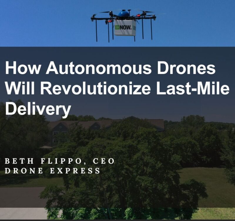 Autonomous Drone Delivery Benefits on Drone Radio Show
