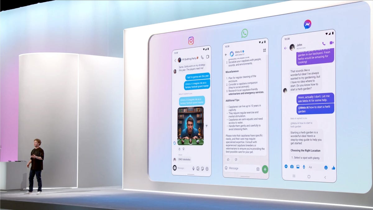 Meta takes some big AI swings at Meta Connect 2024