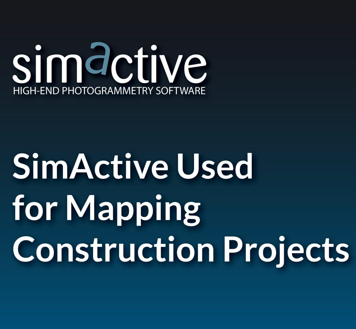 Construction mapping with drones SimActive Bullseye