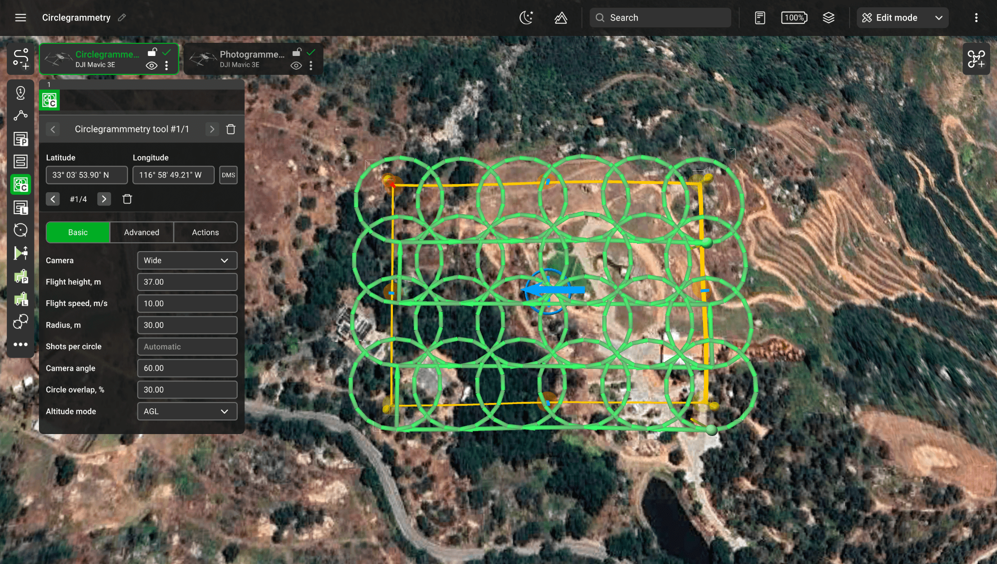 circlegrammetry drone photogrammetry tool