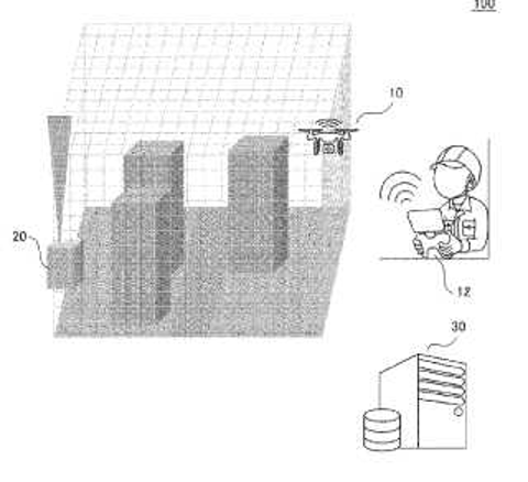 UAV-based wind detection system Mitsubishi
