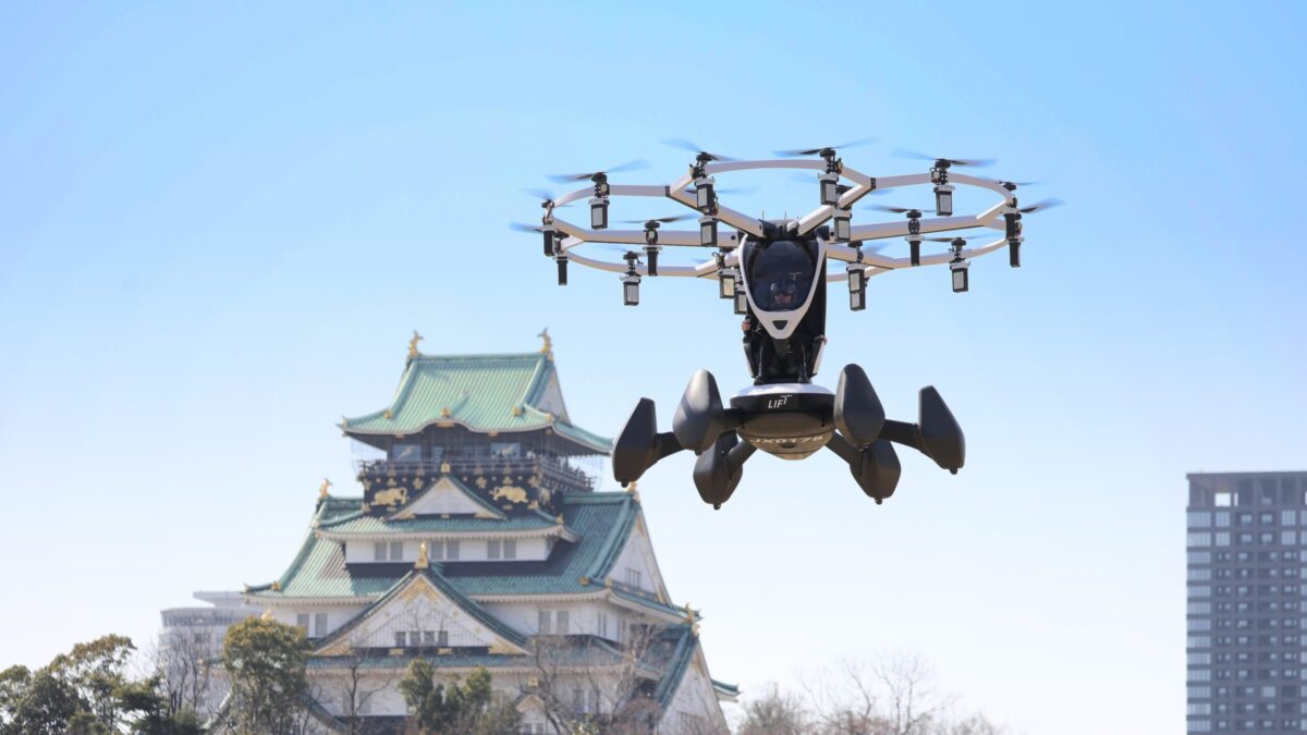 HEXA eVTOL in Japan LIFT Aircraft
