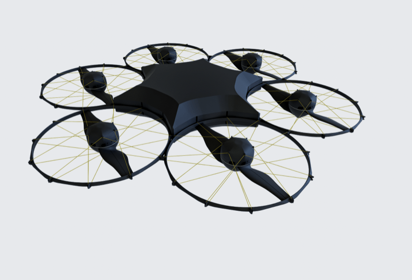 Modular Drone Concept Modovolo Lift