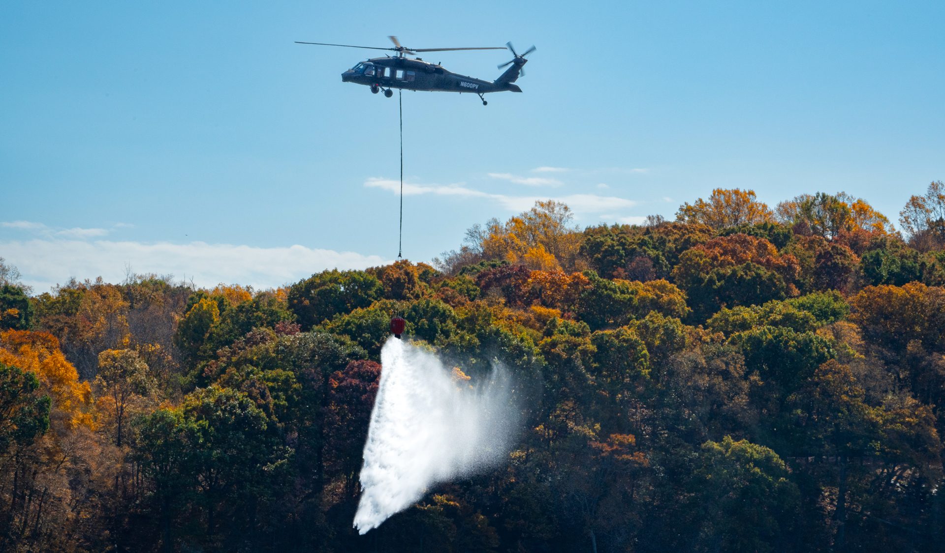 Autonomous Wildfire Response Helicopter Sikorsky and Rain.aero