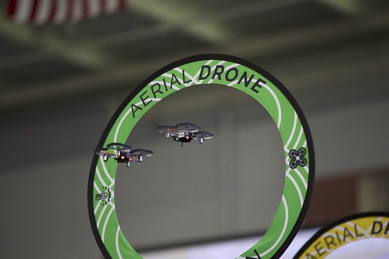 Aerial Drone Competition STEM Education